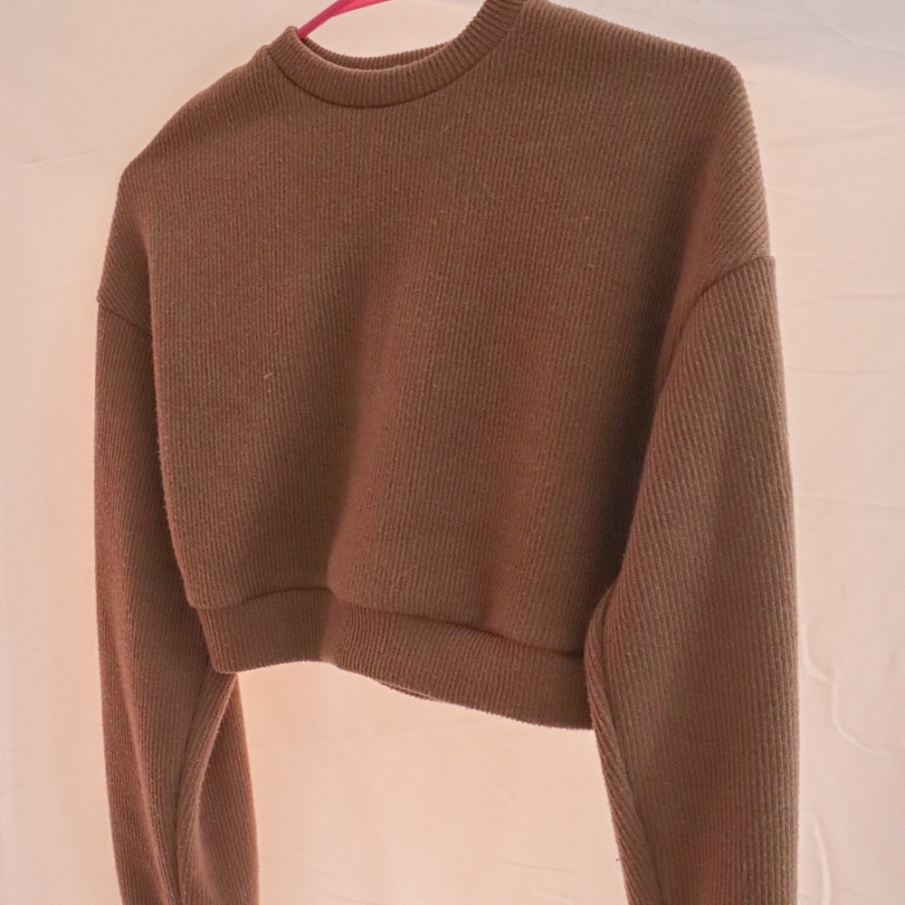 Brown sweater